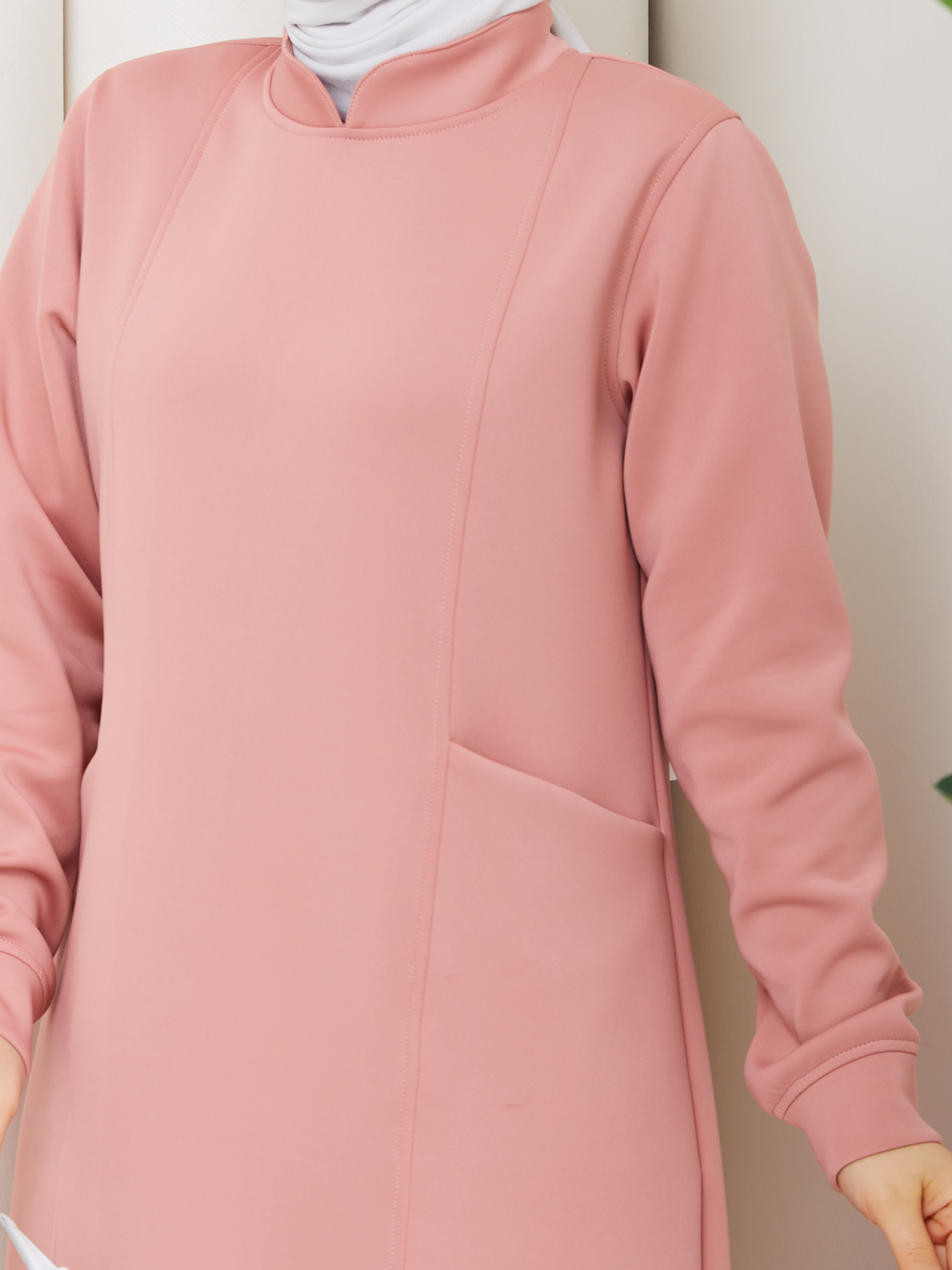 ZÜHRE MODEL SPOR CEPLİ ELBİSE